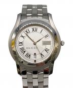 GUCCIグッチ）の古着「5500M シェリーラインリストウォッチ」｜ホワイト