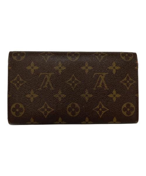 LOUIS VUITTON（ルイ ヴィトン）LOUIS VUITTON (ルイ ヴィトン) ポシェット・ポルトモネ クレディ ブラウン サイズ:-の古着・服飾アイテム