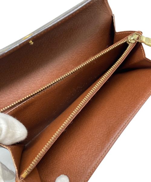 LOUIS VUITTON（ルイ ヴィトン）LOUIS VUITTON (ルイ ヴィトン) ポシェット・ポルトモネ クレディ ブラウン サイズ:-の古着・服飾アイテム