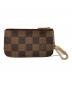 LOUIS VUITTON (ルイ ヴィトン) ダミエ ポシェットクレ キーケース ブラウン サイズ:記載なし：16000円