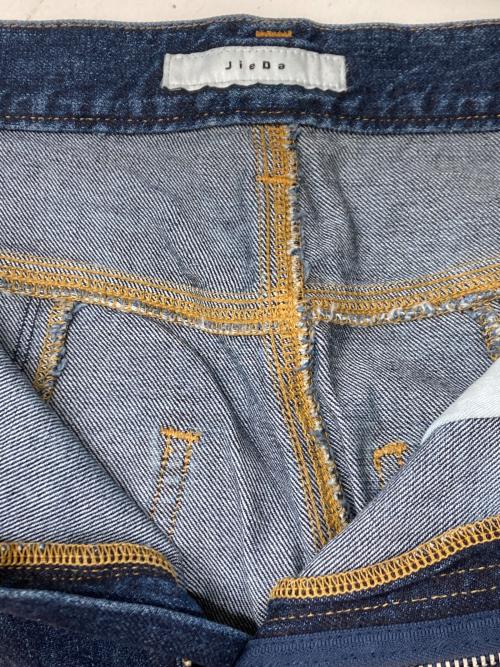 jieda（ジエダ）Jieda (ジエダ) SWITCHING OVER DENIM PANTS インディゴ サイズ:2の古着・服飾アイテム