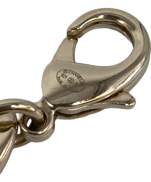 CHANEL（シャネル）CHANEL (シャネル) 21SS マトラッセフラップバッグネックレス ゴールド×ブラック サイズ:-の古着・服飾アイテム