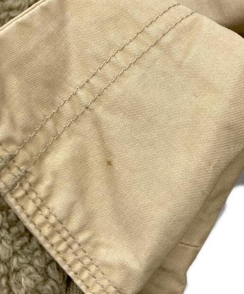 BURBERRY BLUE LABEL（バーバリーロンドンブルーレーベル）BURBERRY BLUE LABEL (バーバリーロンドンブルーレーベル) ボア切替トレンチコート ベージュ サイズ:36の古着・服飾アイテム