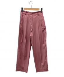 The Frankie shop（フランキーショップ）の古着「2タックワイドパンツ」｜ピンク
