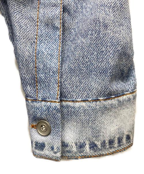 Diagram（ダイアグラム）Diagram (ダイアグラム) デニム転写ワンピース スカイブルー サイズ:36の古着・服飾アイテム