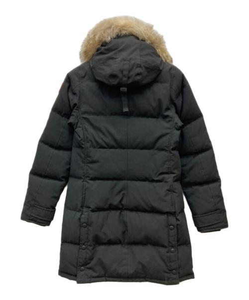 CANADA GOOSE（カナダグース）CANADA GOOSE (カナダグース) MACKENZIE PARKA コヨーテファーダウンコート ブラック サイズ:Lの古着・服飾アイテム