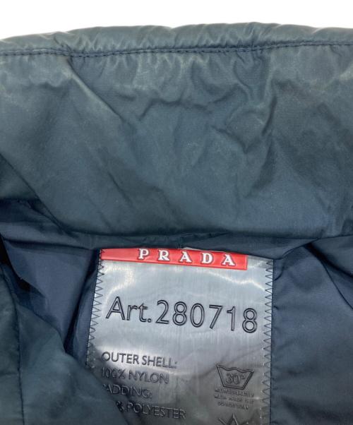 PRADA SPORTS（プラダスポーツ）PRADA SPORTS (プラダスポーツ) ナイロンパデットジャケット ネイビー サイズ:SIZE 38の古着・服飾アイテム