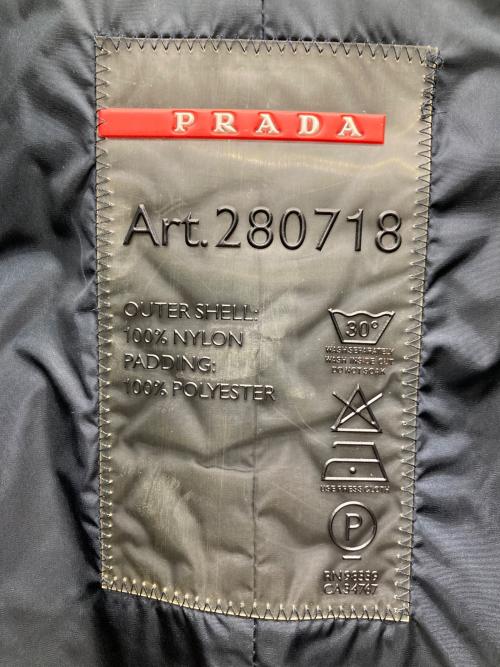 PRADA SPORTS（プラダスポーツ）PRADA SPORTS (プラダスポーツ) ナイロンパデットジャケット ネイビー サイズ:SIZE 38の古着・服飾アイテム