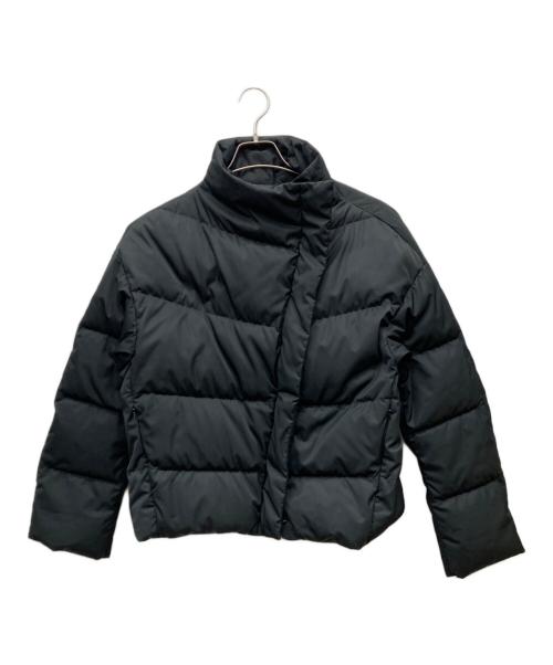 theory（セオリー）theory (セオリー) LIGHT POLY TWILL2 OFFSET PUFFER ブラック サイズ:Sの古着・服飾アイテム