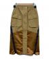 sacai（サカイ）の古着「GROSGRAIN MIX SKIRT」｜ベージュ
