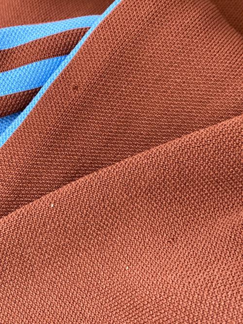 adidas（アディダス）adidas (アディダス) WALES BONNER (ウェールズボナー) KNIT TP - Mystery Brown ブラウン×ブルー サイズ:SIZE Mの古着・服飾アイテム