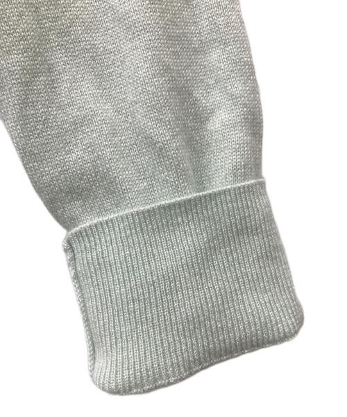 AURALEE（オーラリー）AURALEE (オーラリー) 25SS SUPER FINE CASHMERE SILK KNIT HENLY NECK P/O ミントグリーン サイズ:1の古着・服飾アイテム