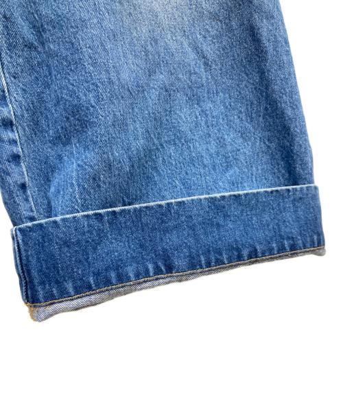 PLAN C（プランシー）Plan C (プランシー) ワイドレッグカーゴジーンズ インディゴ サイズ:38 未使用品の古着・服飾アイテム