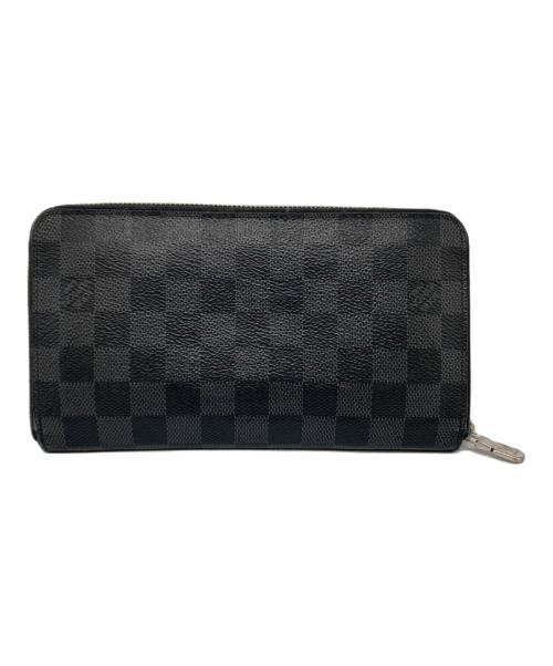 LOUIS VUITTON（ルイ ヴィトン）LOUIS VUITTON (ルイ ヴィトン) ジッピー・オーガナイザー NM　 ブラック×グレー サイズ:-の古着・服飾アイテム