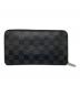 LOUIS VUITTON (ルイ ヴィトン) ジッピー・オーガナイザー NM　 ブラック×グレー サイズ:-：16000円