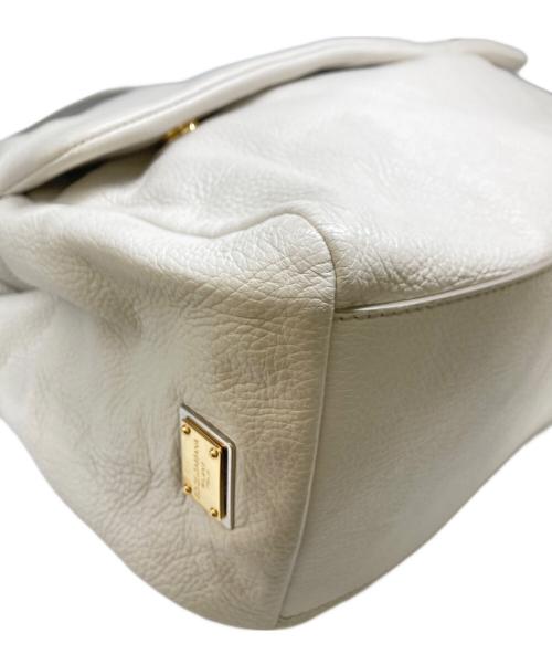 DOLCE & GABBANA（ドルチェ＆ガッバーナ）DOLCE & GABBANA (ドルチェ＆ガッバーナ) シシリー がま口チャーム2WAYバッグ アイボリー サイズ:-の古着・服飾アイテム