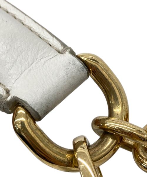 DOLCE & GABBANA（ドルチェ＆ガッバーナ）DOLCE & GABBANA (ドルチェ＆ガッバーナ) シシリー がま口チャーム2WAYバッグ アイボリー サイズ:-の古着・服飾アイテム