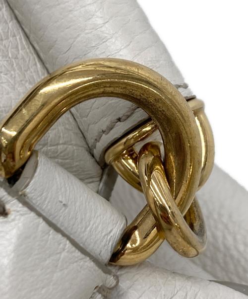 DOLCE & GABBANA（ドルチェ＆ガッバーナ）DOLCE & GABBANA (ドルチェ＆ガッバーナ) シシリー がま口チャーム2WAYバッグ アイボリー サイズ:-の古着・服飾アイテム