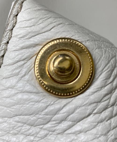 DOLCE & GABBANA（ドルチェ＆ガッバーナ）DOLCE & GABBANA (ドルチェ＆ガッバーナ) シシリー がま口チャーム2WAYバッグ アイボリー サイズ:-の古着・服飾アイテム