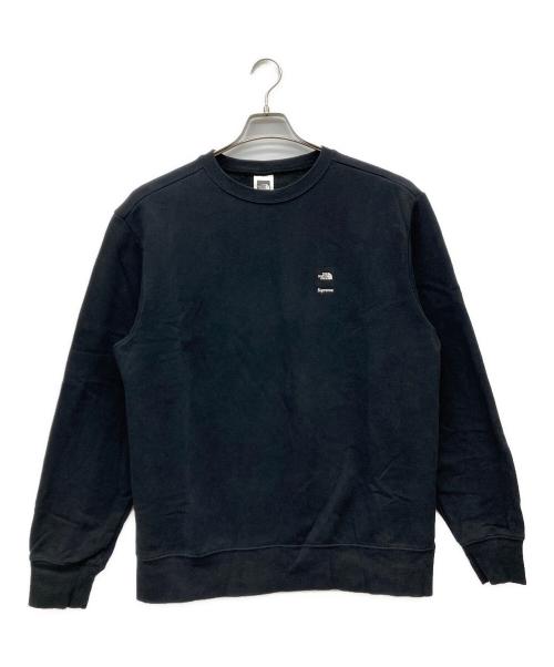 SUPREME（シュプリーム）Supreme (シュプリーム) THE NORTH FACE (ザ ノース フェイス) 17FW Mountain Crewneck Sweatshirt ブラック サイズ:Mの古着・服飾アイテム