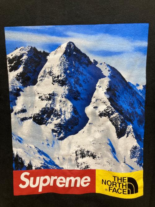 SUPREME（シュプリーム）Supreme (シュプリーム) THE NORTH FACE (ザ ノース フェイス) 17FW Mountain Crewneck Sweatshirt ブラック サイズ:Mの古着・服飾アイテム