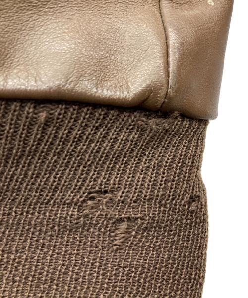 Willis&Geiger（ウィルスガイガー）Willis&Geiger (ウィルスガイガー) TYPE A-2 レザーフライトジャケット ブラウン サイズ:38の古着・服飾アイテム