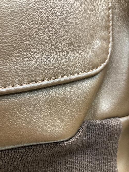 Willis&Geiger（ウィルスガイガー）Willis&Geiger (ウィルスガイガー) TYPE A-2 レザーフライトジャケット ブラウン サイズ:38の古着・服飾アイテム