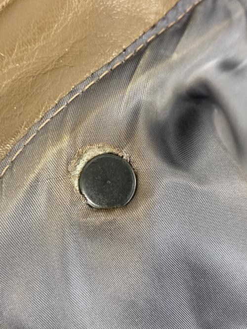 Willis&Geiger（ウィルスガイガー）Willis&Geiger (ウィルスガイガー) TYPE A-2 レザーフライトジャケット ブラウン サイズ:38の古着・服飾アイテム