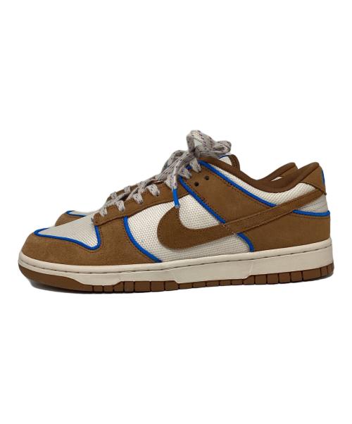 NIKE（ナイキ）NIKE (ナイキ) DUNK LOW RETRO PRM ブラウン×ブルー サイズ:28.5 未使用品の古着・服飾アイテム