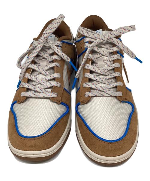 NIKE（ナイキ）NIKE (ナイキ) DUNK LOW RETRO PRM ブラウン×ブルー サイズ:28.5 未使用品の古着・服飾アイテム