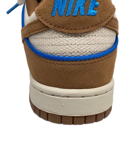NIKE（ナイキ）NIKE (ナイキ) DUNK LOW RETRO PRM ブラウン×ブルー サイズ:28.5 未使用品の古着・服飾アイテム