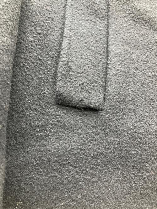 LOHEN（ローヘン）LOHEN (ローヘン) 23AW ハードメルトンリバーピーコート ブラック サイズ:FREEの古着・服飾アイテム