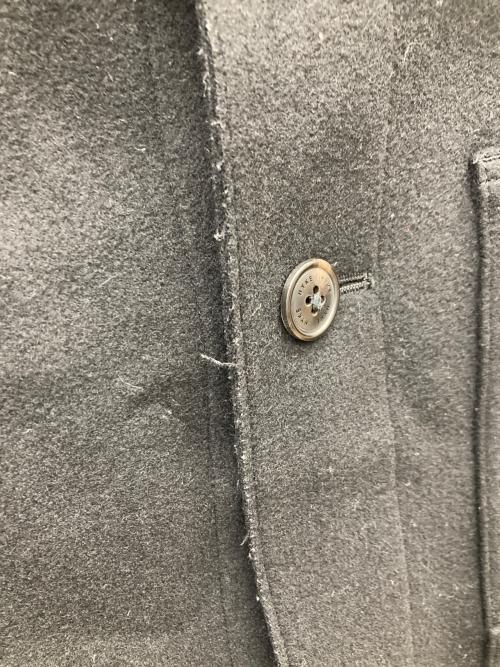 HYKE（ハイク）HYKE (ハイク) 23AW フーデッドショートワークメルトンウールジャケットコート ブラック サイズ:SIZE 1の古着・服飾アイテム