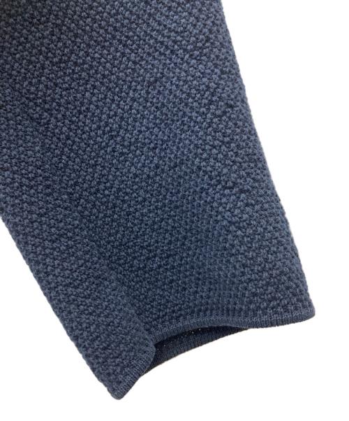 LARDINI（ラルディーニ）LARDINI (ラルディーニ) コットンニットジャケット ネイビー サイズ:XSの古着・服飾アイテム