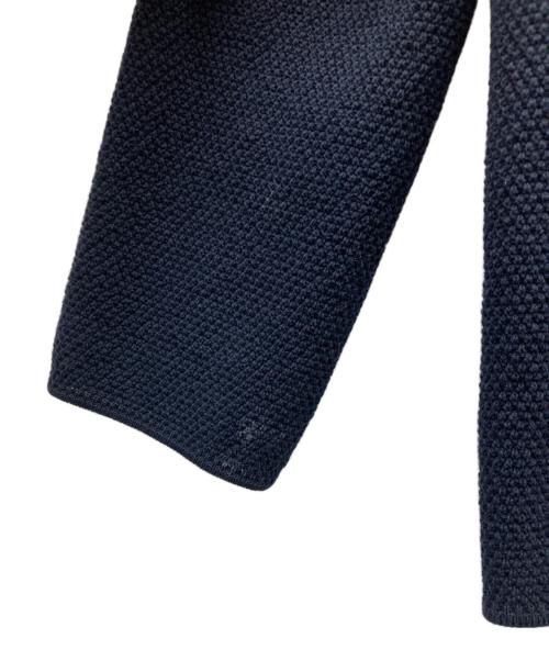 LARDINI（ラルディーニ）LARDINI (ラルディーニ) コットンニットジャケット ネイビー サイズ:XSの古着・服飾アイテム