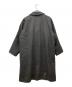 THE RERACS (ザ リラクス) 24AW WOOL OPEN COLLAR COAT ブラック サイズ:SIZE 38：34000円