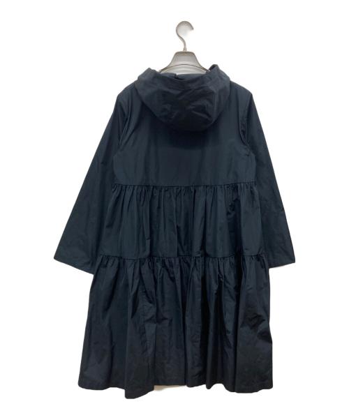 FOXEY BOUTIQUE（フォクシー ブティック）FOXEY BOUTIQUE (フォクシー ブティック) Flower Bell Coat ネイビー サイズ:38の古着・服飾アイテム