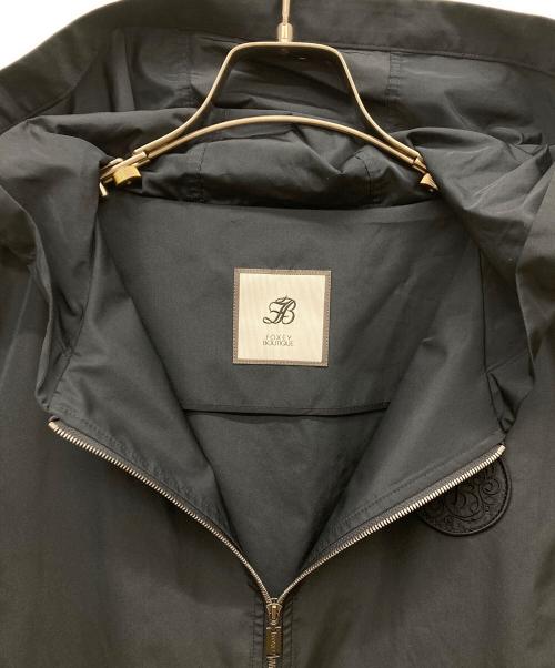 FOXEY BOUTIQUE（フォクシー ブティック）FOXEY BOUTIQUE (フォクシー ブティック) Flower Bell Coat ネイビー サイズ:38の古着・服飾アイテム