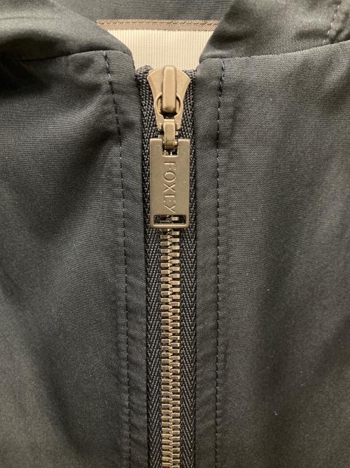 FOXEY BOUTIQUE（フォクシー ブティック）FOXEY BOUTIQUE (フォクシー ブティック) Flower Bell Coat ネイビー サイズ:38の古着・服飾アイテム