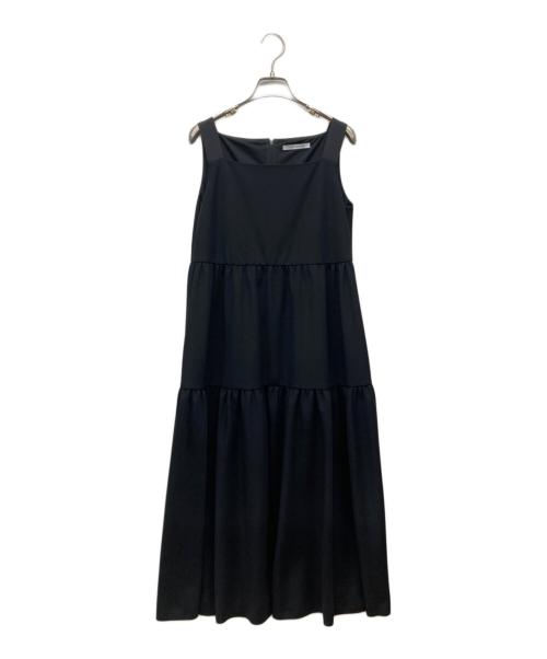 FOXEY NEWYORK（フォクシーニューヨーク）FOXEY NEWYORK (フォクシーニューヨーク) Rosalin Dress ブラック サイズ:38の古着・服飾アイテム