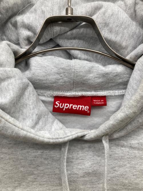 SUPREME（シュプリーム）Supreme (シュプリーム) 19FW Stop Crying Hooded Sweatshirt ライトグレー サイズ:Mの古着・服飾アイテム