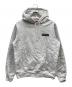 Supreme（シュプリーム）の古着「19FW Stop Crying Hooded Sweatshirt」｜ライトグレー