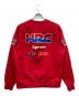 Supreme (シュプリーム) HONDA (ホンダ) FOX RACING (フォックスレーシング) 21FW Crewneck レッド サイズ:M：13000円