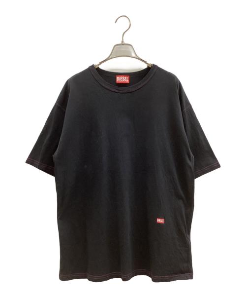 DIESEL（ディーゼル）DIESEL (ディーゼル) バックプリントTシャツ ブラック サイズ:Mの古着・服飾アイテム