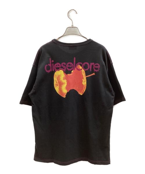 DIESEL（ディーゼル）DIESEL (ディーゼル) バックプリントTシャツ ブラック サイズ:Mの古着・服飾アイテム