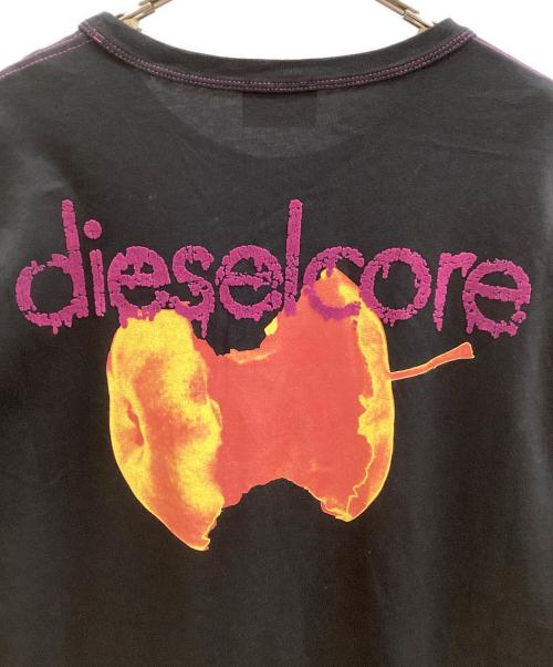 DIESEL（ディーゼル）DIESEL (ディーゼル) バックプリントTシャツ ブラック サイズ:Mの古着・服飾アイテム