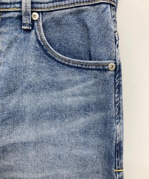 YANUK（ヤヌーク）YANUK (ヤヌーク) COEL (コエル) 別注カーブシルエットデニムパンツ インディゴ サイズ:W25の古着・服飾アイテム