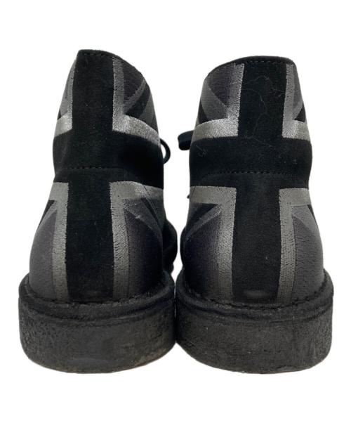CLARKS ORIGINALS（クラークス オリジナルズ）CLARKS ORIGINALS (クラークス オリジナルズ) DESERT BOOT UNION JACK ブラック サイズ:26.5cmの古着・服飾アイテム