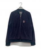 Hysteric Glamourヒステリックグラマー）の古着「VIXEN GIRLワッペン ジャンパー」｜ネイビー