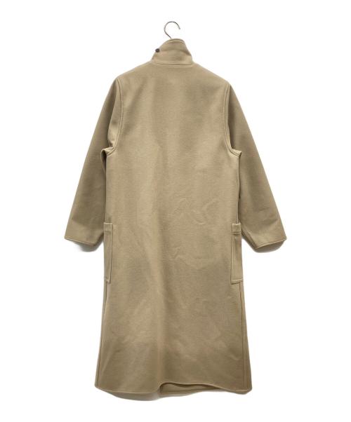 HYKE（ハイク）HYKE (ハイク) ウールロングコート ベージュ サイズ:1の古着・服飾アイテム